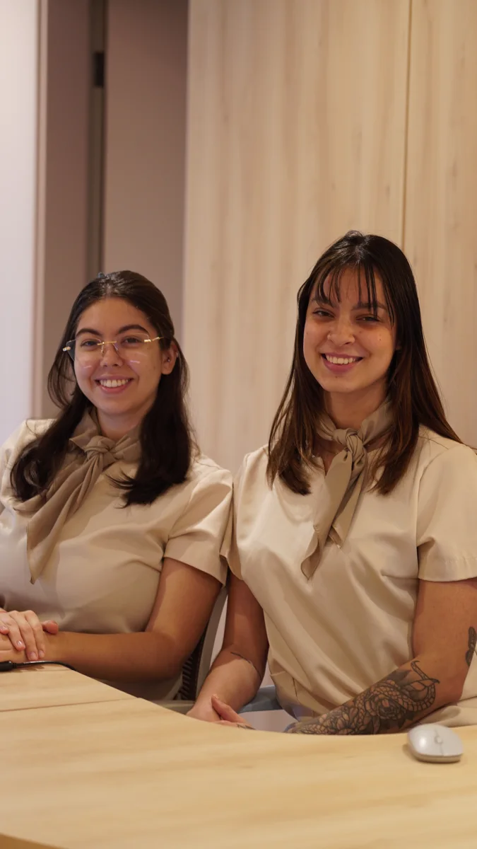 Equipe na FORENA, nos Jardins